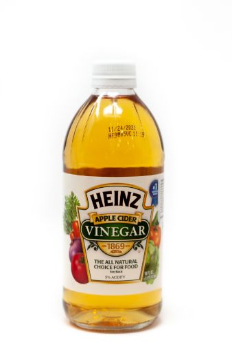 Imagen de VINAGRE HEINZ DE SIDRA MANZANA BOTELLA 473 ML