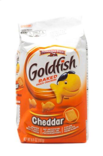 Imagen de GALLETAS PEPPERIDGE FARM GOLDFISH CHEDDAR 187.00 G