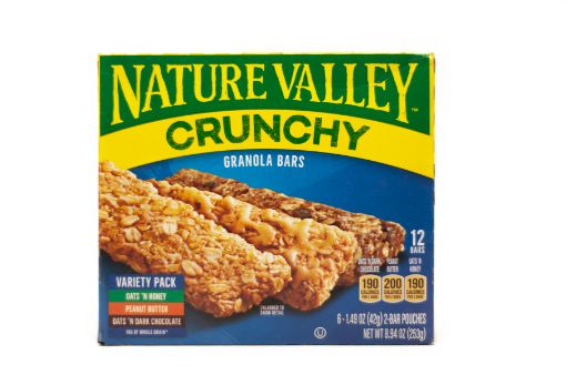 Imagen de BARRA  NATURE VALLEY DE CEREAL CRUNCH SURTIDAS  253 g 