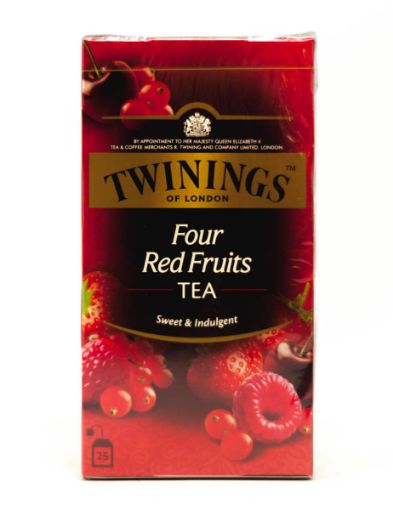 Imagen de TÉ  TWININGS 4 FRUTOS ROJOS 25 UND 50.00 G