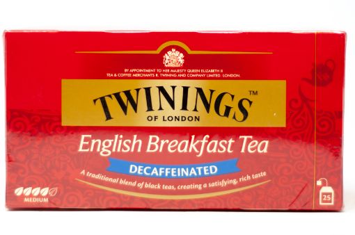 Imagen de TE NEGRO TWININGS DESAYUNO INGLES DESCAFEINADO 25 UND 50.00 G