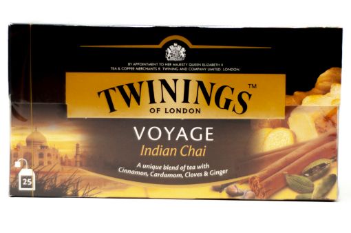 Imagen de TÉ TWININGS VOYAGE INDIAN CHAI 25 UND 50.00 G