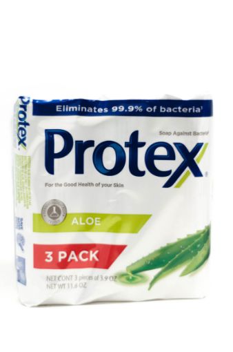 Imagen de JABON DE TOCADOR  PROTEX ALOE 3 UND 330 g 