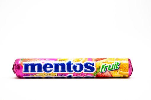 Imagen de CARAMELOS MENTOS MASTICABLES FRUTAS 29.5 G