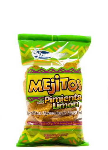 Imagen de TORTILLAS JACK'S MEJITOS PIMIENTA & LIMON 175.00 G
