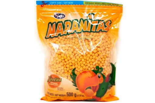 Imagen de CEREAL AZUCARADO JACK'S NARANITAS SABOR NARANJA BOLSA  500.00 G