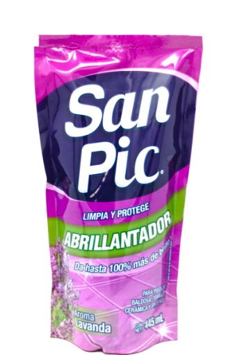 Imagen de ABRILLANTADOR SAN PIC AROMA LAVANDA PARA PISOS 445 ML