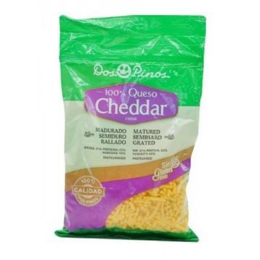 Imagen de QUESO DOS PINOS CHEDDAR RALLADO 225.00 G