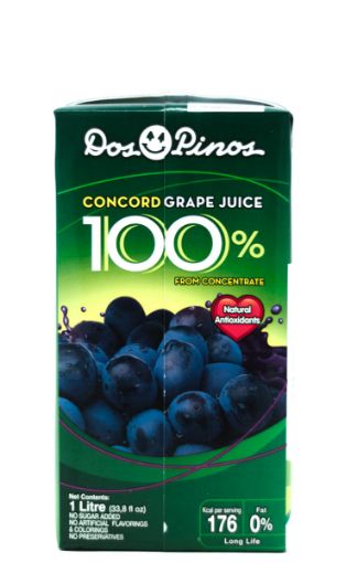 Imagen de JUGO DOS PINOS UVA 100% 1000 ML