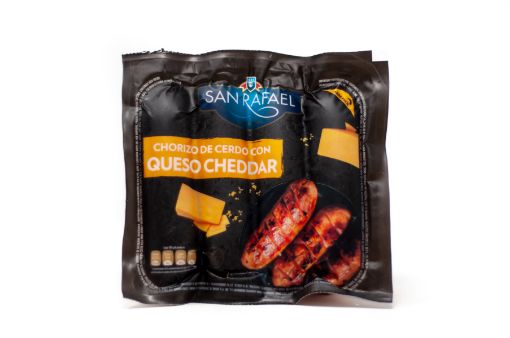 Imagen de CHORIZO SAN RAFAEL CON QUESO CHEDDAR DE CERDO 600 G