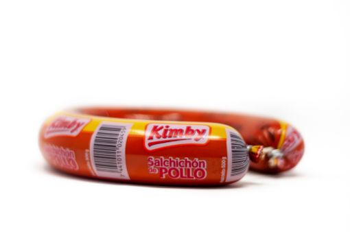 Imagen de SALCHICHON KIMBY CRIOLLO DE POLLO 500 G