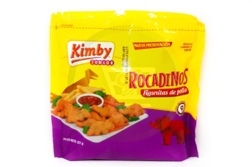 Imagen de FIGURITAS PIPASA KIMBY DE POLLO ROCADINOS EMPANIZADAS 9 UND 227 G