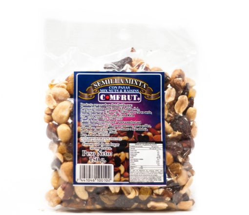 Imagen de SEMILLAS COMFRUT MIXTAS CON PASAS 150 G