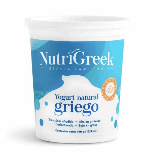 Imagen de YOGURT GRIEGO NUTRI GREEK NATURAL 440.00 G