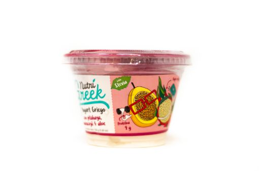 Imagen de YOGURT GRIEGO NUTRI GREEK CON PITAHAYA MARACUYA  Y ALOE 150.00 G