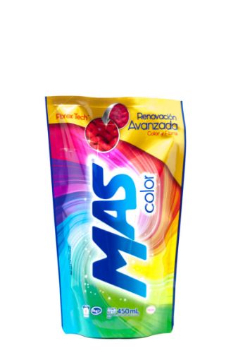 Imagen de REPUESTO DETERGENTE LIQUIDO MAS COLOR 450 ML