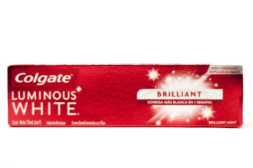 Imagen de CREMA DENTAL COLGATE LUMINOUS WHITE BRILLANT 75 ML