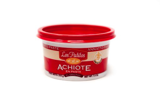 Imagen de ACHIOTE EN PASTA LOS PATITOS EL ORIGINAL EN TAZA 210.00 G