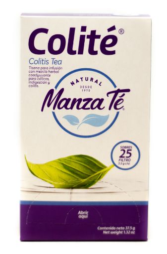 Imagen de TÉ COLITÉ MANZA TÉ 25 UND 37.5 G