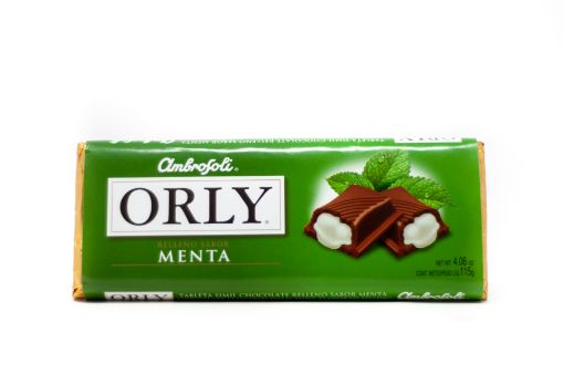 Imagen de CHOCOLATE ORLY RELLENO MENTA 115 G