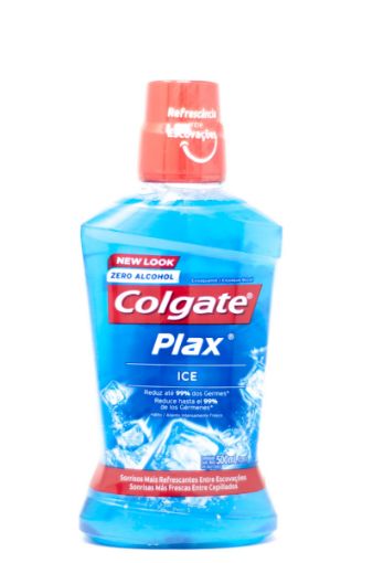 Imagen de ENJUAGUE BUCAL COLGATE PLAX ICE ZERO ALCOHOL 500 ml 