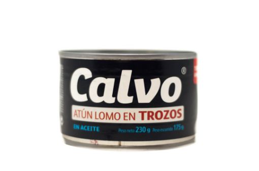 Imagen de ATÚN CALVO LOMO EN TROZOS EN ACEITE 175 G