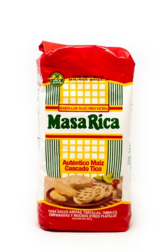 Imagen de HARINA PRECOCIDA DE MAÍZ CASCADO MASA RICA 850 G