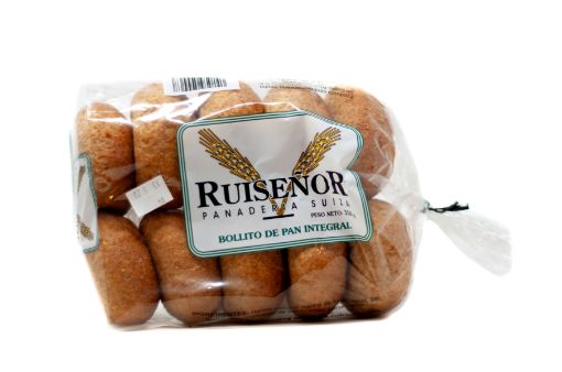 Imagen de PAN INTEGRAL RUISEÑOR BOLLITO 350 G