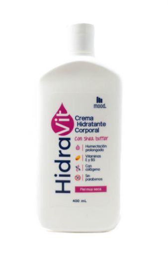 Imagen de CREMA CORPORAL MOOD HIDRAVIT PIEL MUY SECA  400 ml 