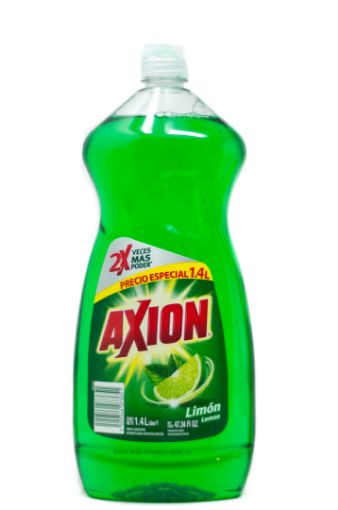 Imagen de LAVAPLATOS LIQUIDO AXION LIMON 1400 ml 