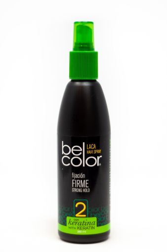 Imagen de FIJADOR PARA CABELLO BELCOLOR LACA KERATINA 260 ML