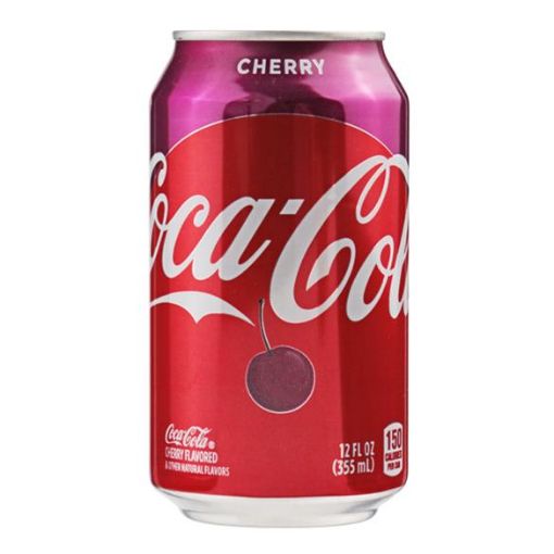 Imagen de REFRESCO COCA COLA CHERRY LATA  355.00 ML