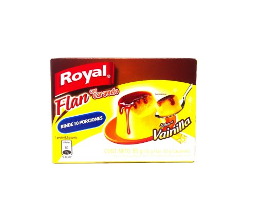 Imagen de FLAN ROYAL SABOR VAINILLA CON CARAMELO 50.00 G