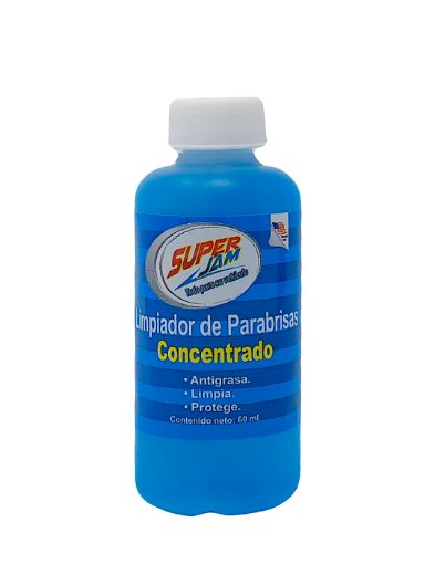 Imagen de LIMPIADOR SUPER JAM PARA PARABRISAS 60.00 ML