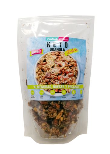 Imagen de GRANOLA CRISTINAS KITCHEN CLUSTERS KETO 300,00 g 
