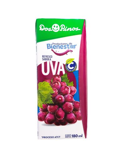 Imagen de JUGO DOS PINOS BIENESTAR UVA 180 ml 