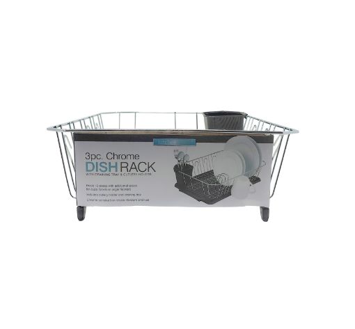 Imagen de ESCURRIDOR DE PLATOS KENNEDY NEGRO #4029-BLK 2 PCS 1.00 UND