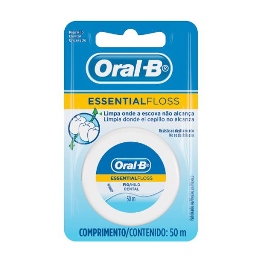 Imagen de HILO DENTAL ORAL-B ESSENTIALFLOSS 5000.00 UND
