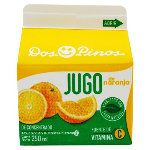 Imagen de JUGO DOS PINOS DE NARANJA 250 ML