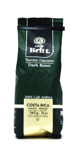 Imagen de CAFÉ BRITT TUESTE OSCURO MOLIDO 300 G