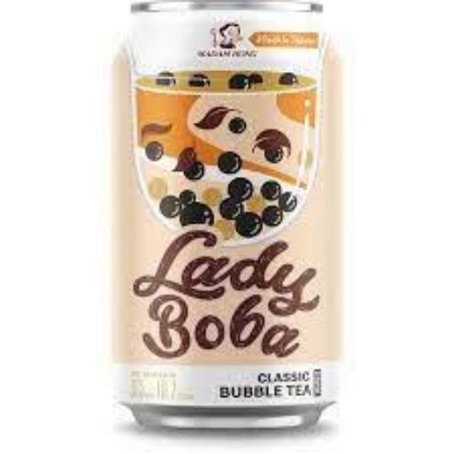 Imagen de BEBIDA CARBONATADA LADY BOBA TÉ DE TAPIOCA CON LECHE 315 ml 