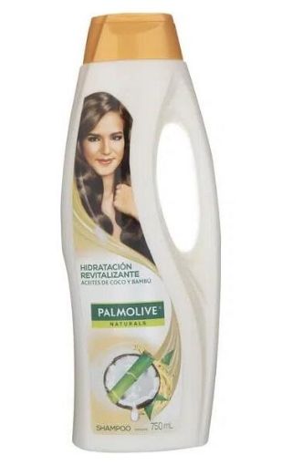 Imagen de SHAMPOO PALMOLIVE NATURALS ACEITES DE COCO & BAMBÚ 750 ml 