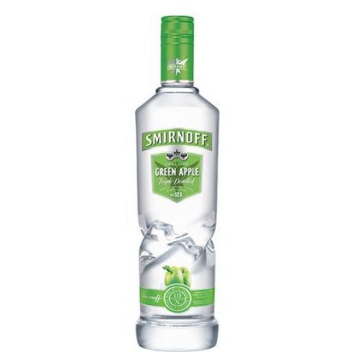 Imagen de BEBIDA ALCOHÓLICA SMIRNOFF GREEN APPLE BOTELLA 750 ML