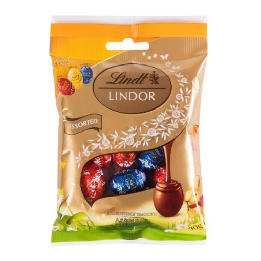 Imagen de CHOCOLATE LINDT HUEVOS DE PASCUA SURTIDOS 90.00 G