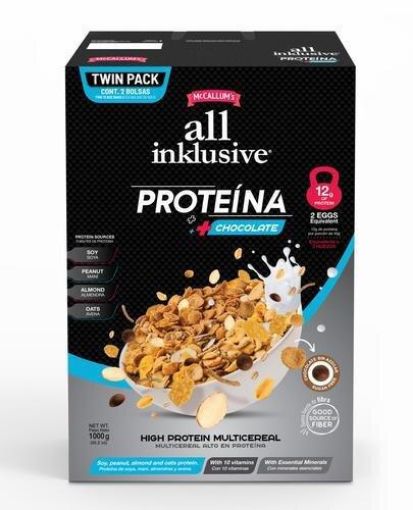 Imagen de CEREAL MCCALLUMS ALL INKLUSIVE PROTEINA CAJA 350 g 