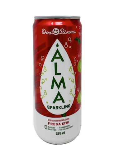 Imagen de BEBIDA DOS PINOS ALMA FRESA KIWI LATA 355 ml 