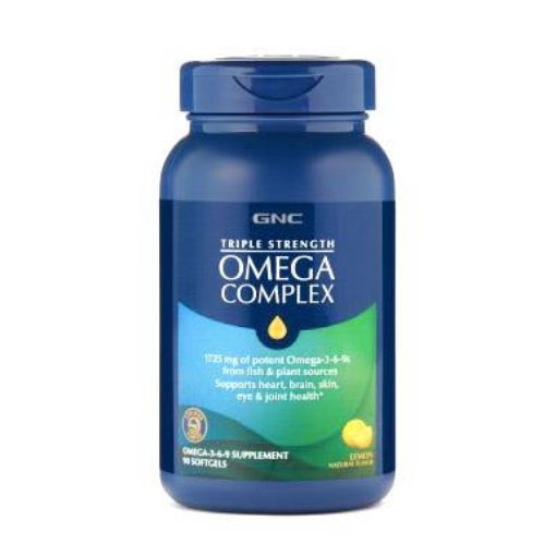 Imagen de SUPLEMENTO GNC OMEGA TRIPLE FUERZA EN CÁPSULAS 90,00 und 