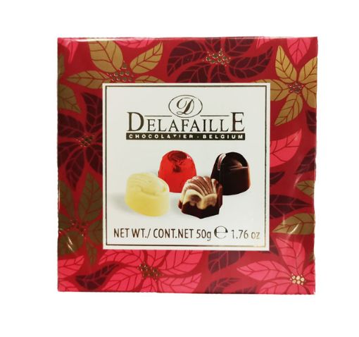 Imagen de CHOCOLATE DELAFAILLE CAJA BASE ROJA 50 G 