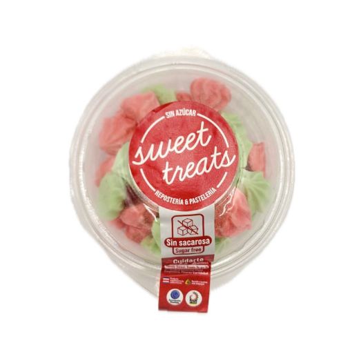 Imagen de SUSPIROS SWEET TREATS NAVIDEÑOS SABOR MENTA Y FRESA 30 UND 18 G