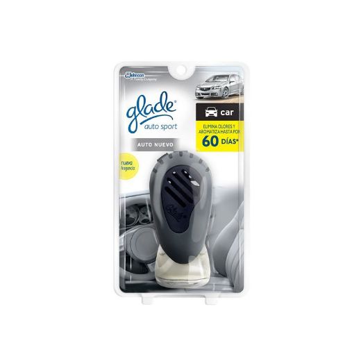 Imagen de AROMATIZANTE GLADE PARA AUTO SPORT CARRO NUEVO 7.00 ML